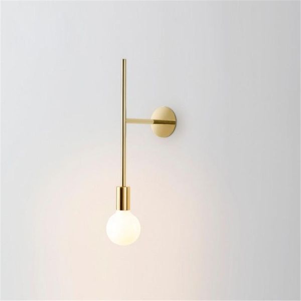

wall lamp led nordic minimalist art linear light luxury sconce study bedroom bedside