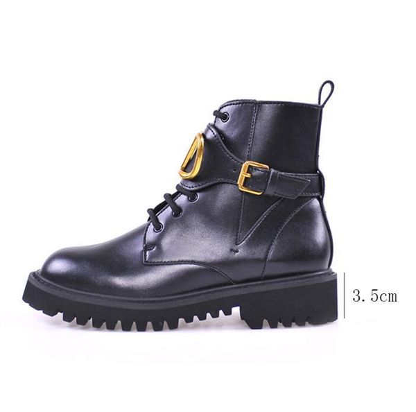 

boot designer lace up to motorcyle boots luxury women zapatos mujer ls3, Black