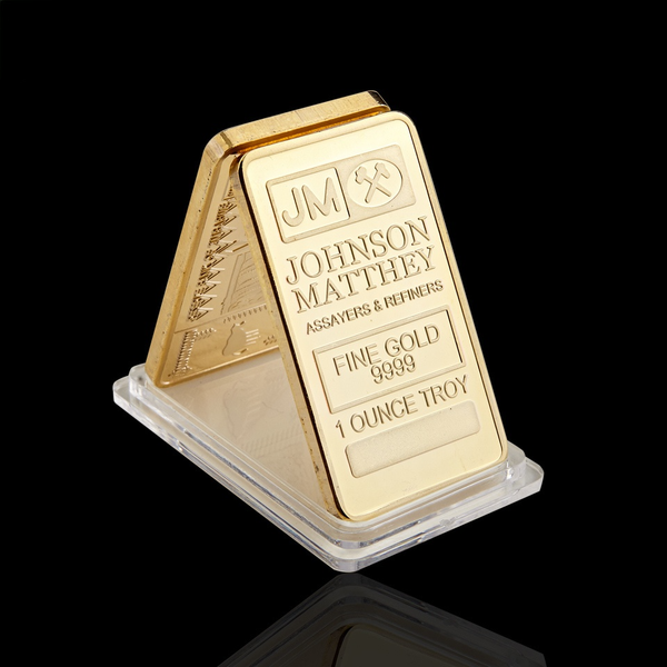 

Souvenir Coins Commemorative UK 1 Ounce Troy Fine Gold 9999 Collectibles Coin Johnson Matthey Assayers Refiners Replica Gold bullion Bar