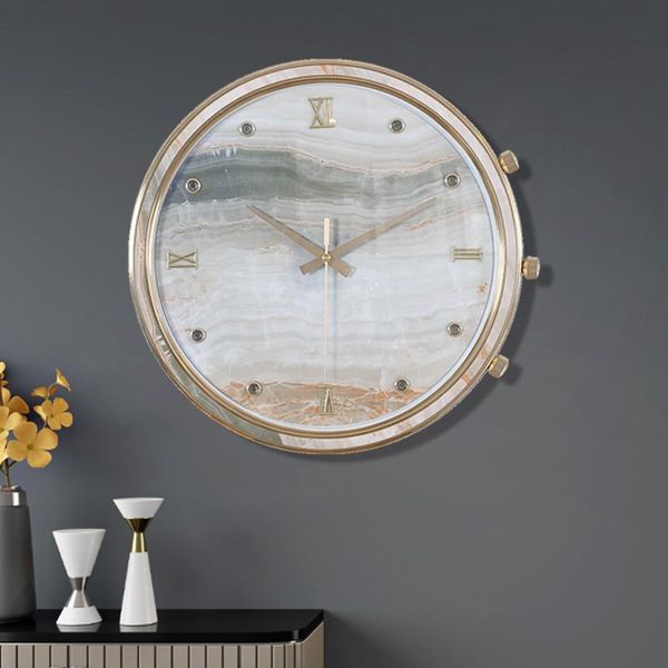 

wall clocks nordic luxury clock living room fashion creative art simple quartz home 6w458