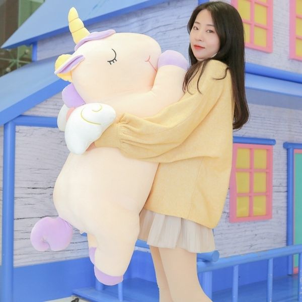 

new toy plush soft unicorn doll gift can be added