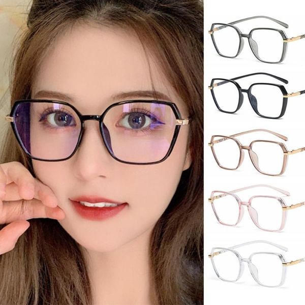

sunglasses blue light blocking glasses fashion tr90 oversized frame tv phone computer gaming eyeglasses for men & women readers eyewear, White;black