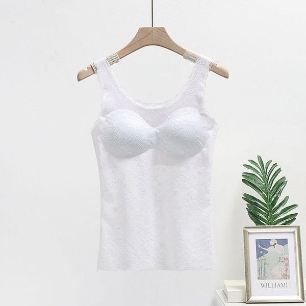

camisoles & tanks women 2021 summer fashion lace camisole female thin underwear ladies solid color slim sleeveless e209, Black;white