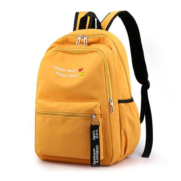 

backpack casual waterproof 15in lapbagpack female college student school for teenage girl travel daypacks mochila
