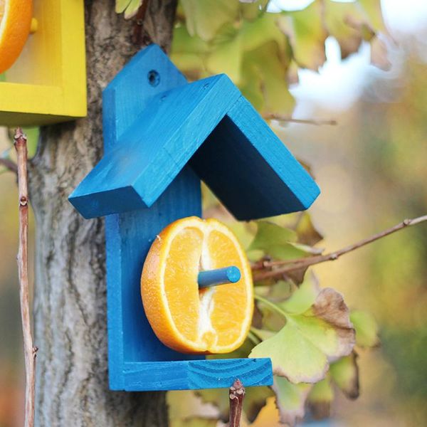 

other bird supplies wood single oriole fruit feeder jelly mealworm roof great for garden table hanging suction