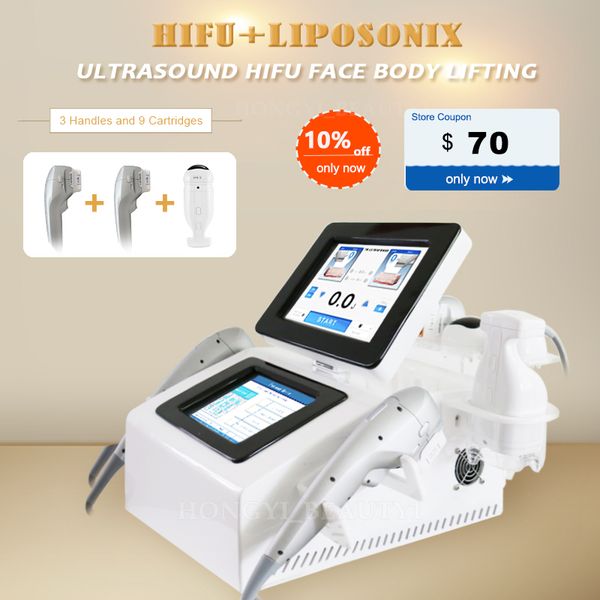 

liposonix body slimming machine hifu face lifting wrinkle removal 3in1 liposunic fat reduction ultrasound skin tightening