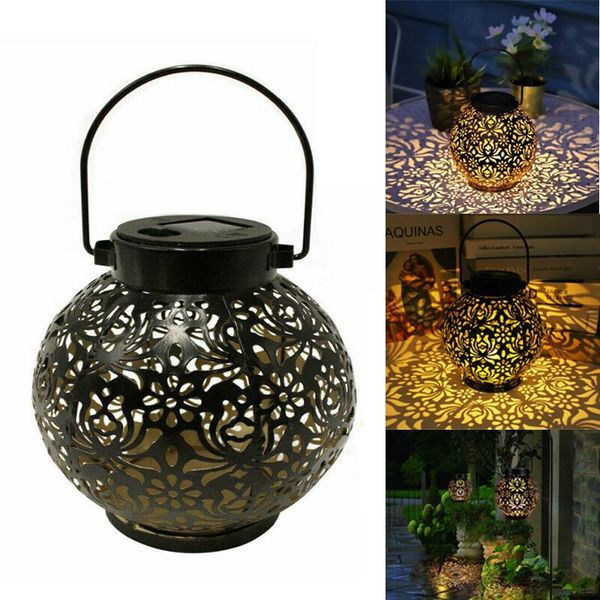 

solar lamps yefui outdoor powered led lantern hanging garden lamp yard decor