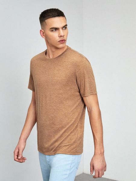 

men solid tee t4fe#, White;black