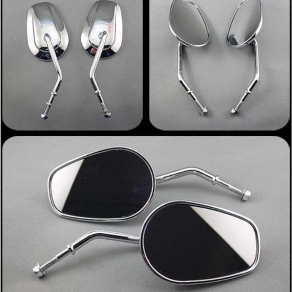 

motorcycle accessories xl883 xl1200 modified metal retro rearview mirror 8mm mirrors