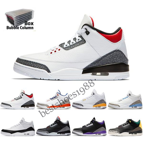 

jumpm 3s basketball shoes 3 midnight navy racer blue fragment court purple cool grey unc tinker mens sports trainers sneakers