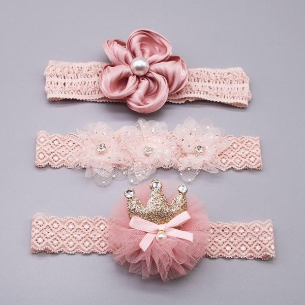 

kid headwear hair accessories flower crown bow kawaii cute sweet pink soft bands brand fashion headband baby girls, Slivery;white