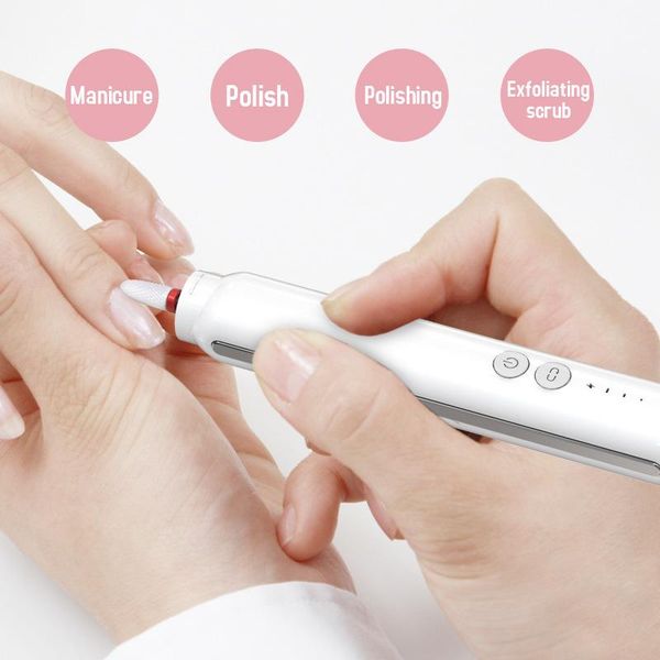 

nail drill & accessories 2021 usb electric machine 15000rpm pedicure manicure set mill cutter file polishing equipment tools