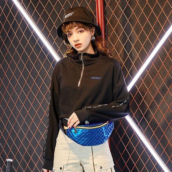 

women travel waist pack ladies girls solid color casual fanny wallet chest bag female hip bum phone pouch bags