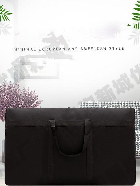 

duffel bags large-capacity oxford cloth luggage bag moving packing storage