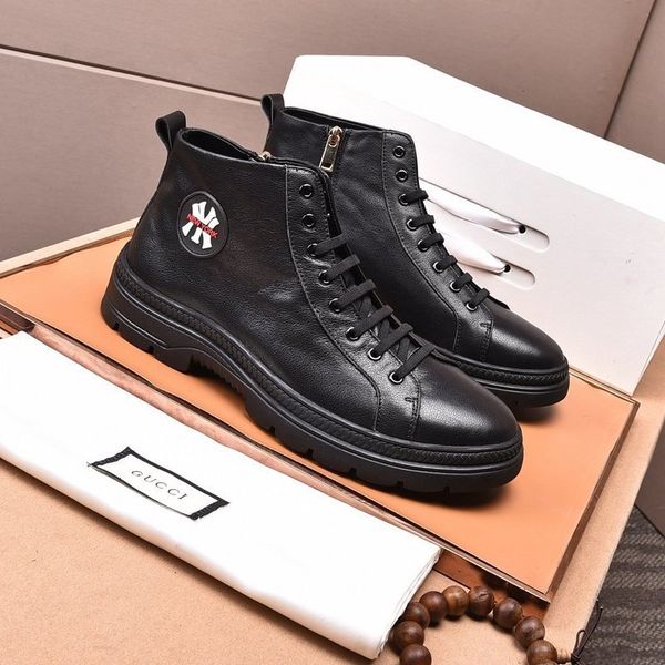 

5kc4 men sneakers loafers boots moccasins buckles lace-ups dress shoes, Black