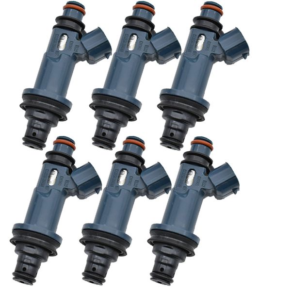 

6fuel injector for toyota avalon camry highlander sienna solara 3.0l v6 1999-2004 23250-0a010 23209-20020 23250-20020