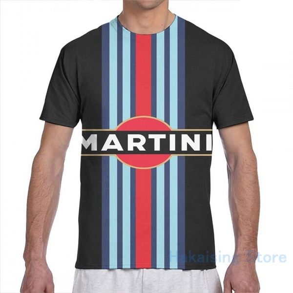 

men's t-shirts martini racing team men t-shirt women all over print fashion girl t shirt boy tees short sleeve tshirts, White;black