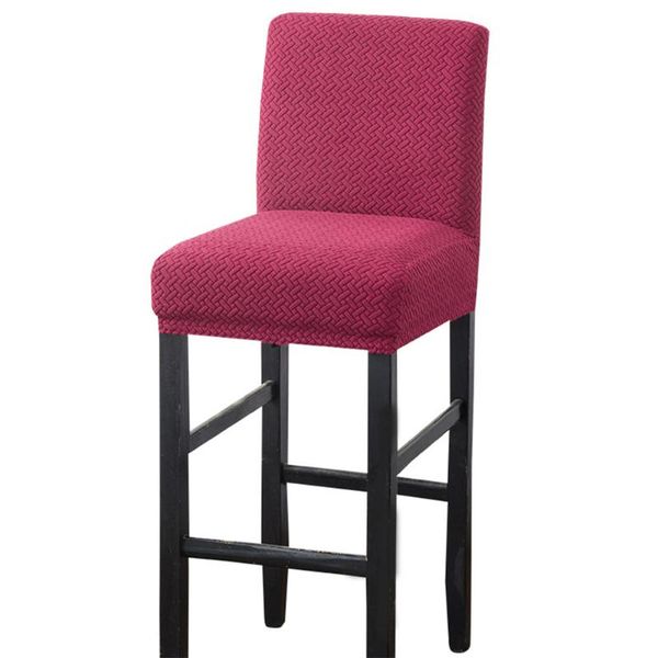 

chair covers universal solid washable banquet home stretch removable dining room cover reusable protective pub counter stool slipcover