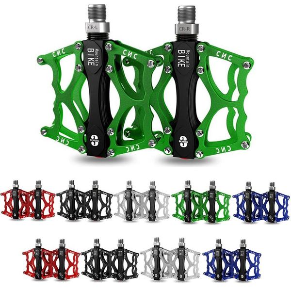 

bike pedals mtb road sealed bearings bicycle mountain wide platform accessories