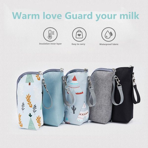 

diaper bags born convenient practical multifunctional feeding milk bottle warmer storage bag hanging stroller thermal pouch tote