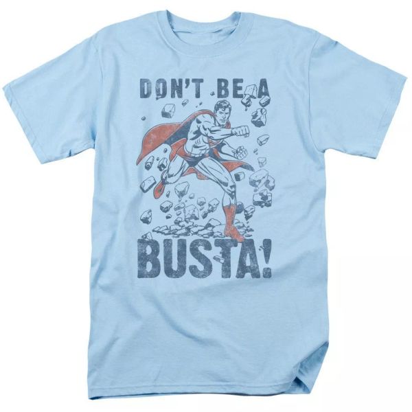 

superman busta t-shirt dc comics sizes s-3x new, White;black