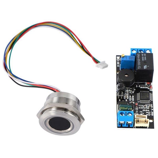 

low power fingerprint control board + r503 module round recognition access