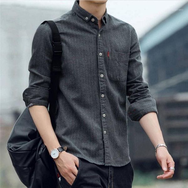 

men vertical bar stripe shirt 2021 man hip hop slim cotton button up long sleeve couple korean harajuku style clothing men's casual shi, White;black
