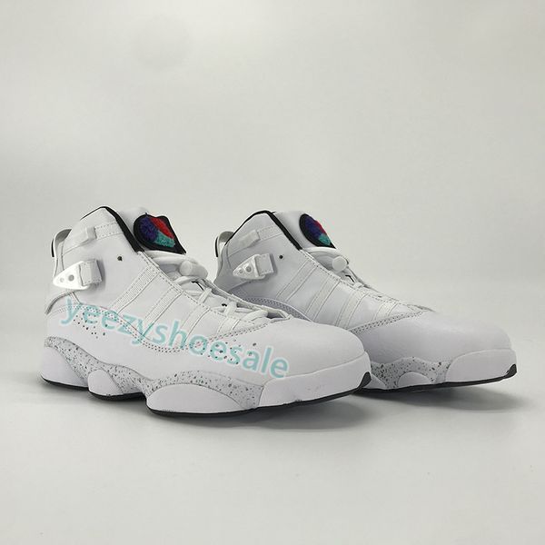 

south beach 6 6s rings basketball shoes sneakers multicolor white light blue fury cyber unc taxi confetti gym red men shoeshc45