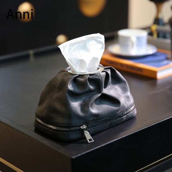 

tissue boxes & napkins creative cloth art nordicn platos zipper napkin holder coffee table paper towel organization living room decoration