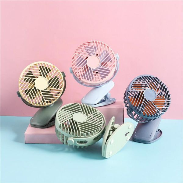 

clip charging small fans second gear wind band night light student dormitory desk deskfan electric