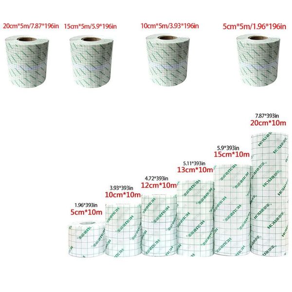 

storage bottles & jars practical transparent pu waterproof plaster film fixer nursing anti-allergic bandage self-adhesive