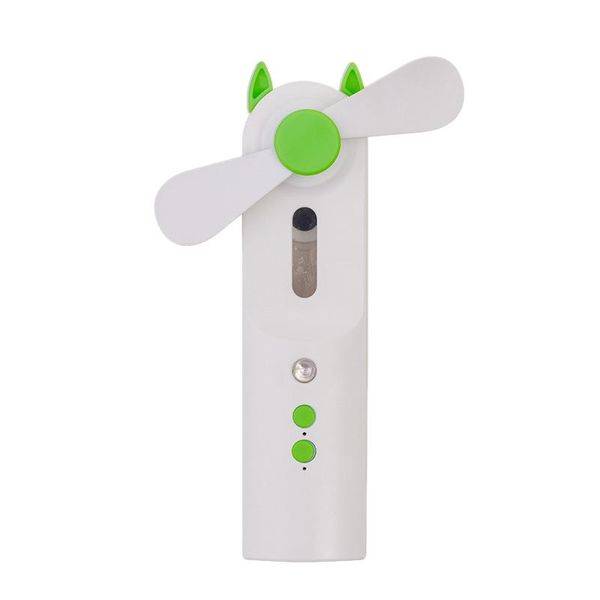 

electric fans multifunctional humidification spray handheld mini fan water meter charging