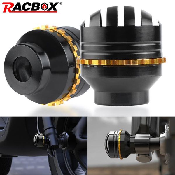 

parts 2pcs motorcycle aluminum front fork frame sliders wheel motorbike falling protection scooter moped accessories