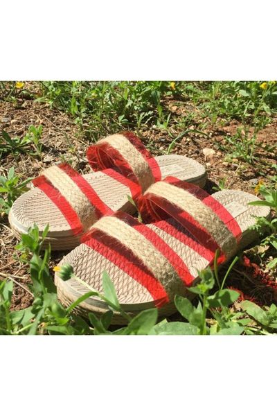 

slippers women red summer beach slipper home, Black