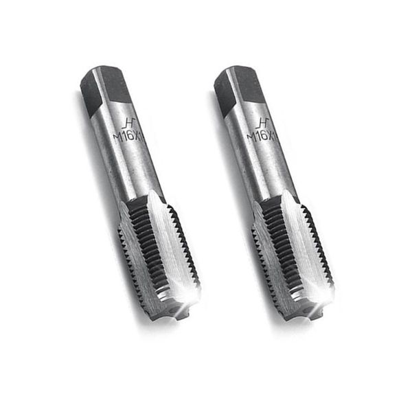 

hand tools hss 16mmx1.5 metric taper & plug tap right thread m16x1.5mm pitch high speed steel