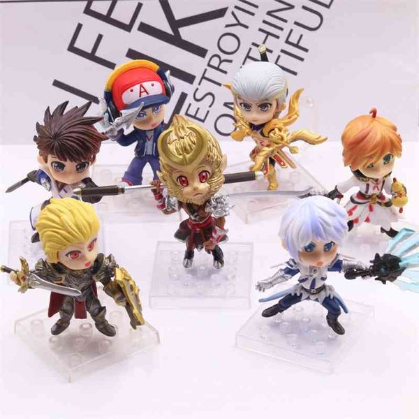 

king's glory hand made cake decoration q version monkey king great sage doll