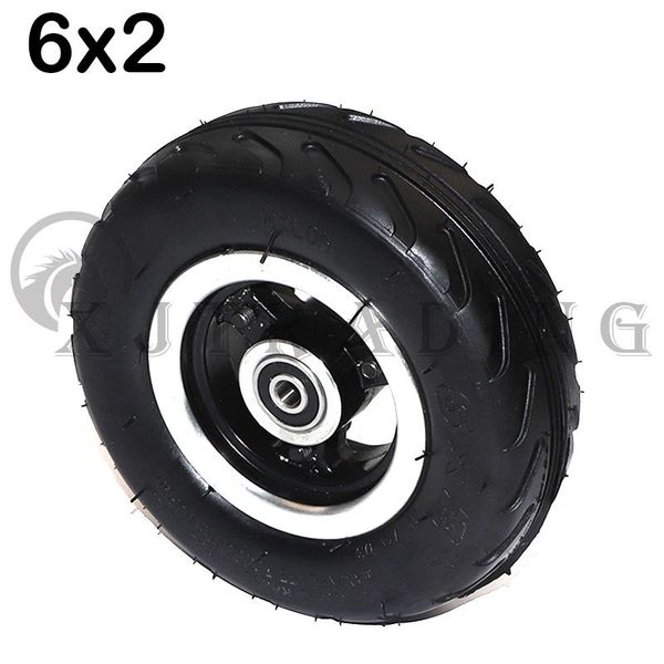 

motorcycle wheels & tires 6 inch 6x2 wheel set 8/10mm inner hole electric scooter wheelchair suitable for tire f0 pneumatic tro
