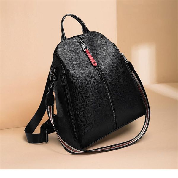 

women's bag 2021 super fire litchi backpack fashion style