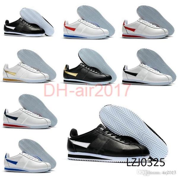

the new fashion classic boots cortez nylon rm white red casual shoes black blue lightweight run chaussures leather outdoor sneakers 36-45
