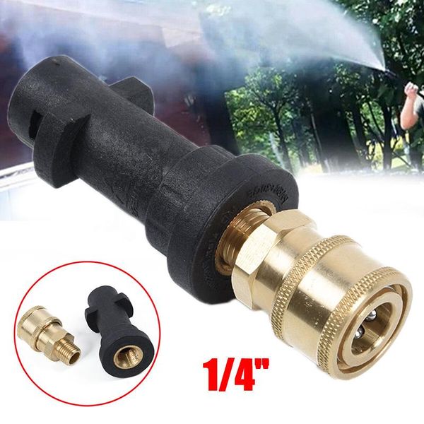 

pressure washer adapter 1/4" quick connect fitting for s10 karcher k series outer thread female connector watering equipments
