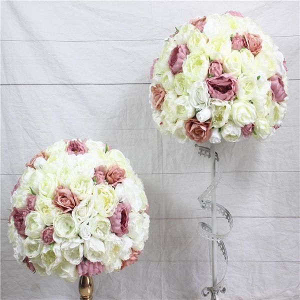 

-10pcs/lot mix color wedding centerpieces for with artificial flower artifial hydrangea decorative flowers & wreaths