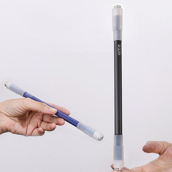 

ballpoint pens cute novelty pen rotating gaming for kids students gift toy school supplies kawaii stationery y6x1, Blue;orange