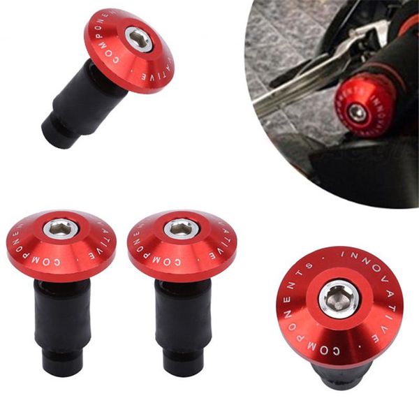 

arrival motorcycle handle bar end weight handlebar grips cap anti vibration slider plug handlebars
