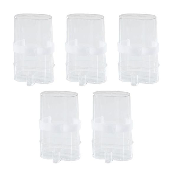 

other bird supplies 5pcs convenient feeder food container automatic feeding tool