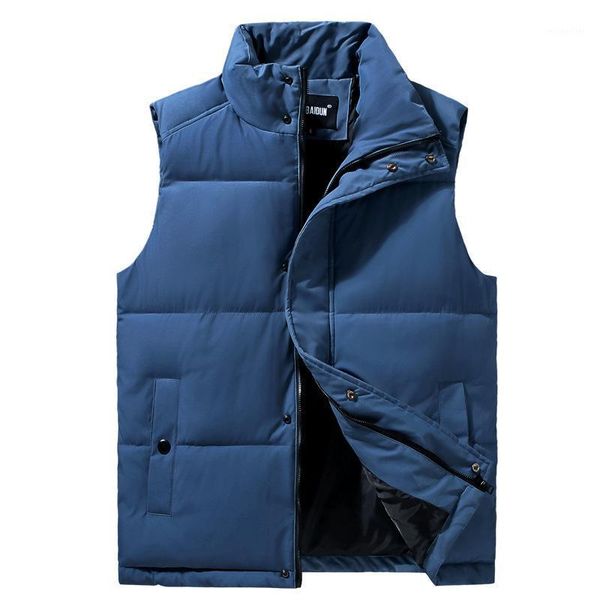 

men's vests 2021 winter men jacket vest zipper warm mens clothing sleeveless jackets male hommes casual waistcoat plus size m-3xl,169, Black;white