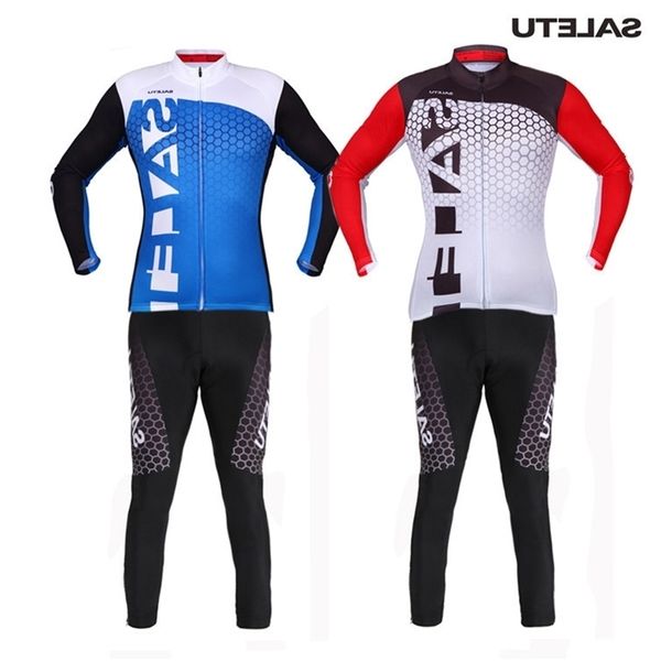 

new cycling suit long sleeve pants short, Black;red