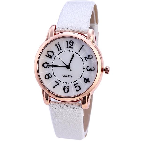 

wristwatches fashion simple women watches ladies casual leather quartz watch relogio feminino montre femme zegarek damski horloges dames, Slivery;brown