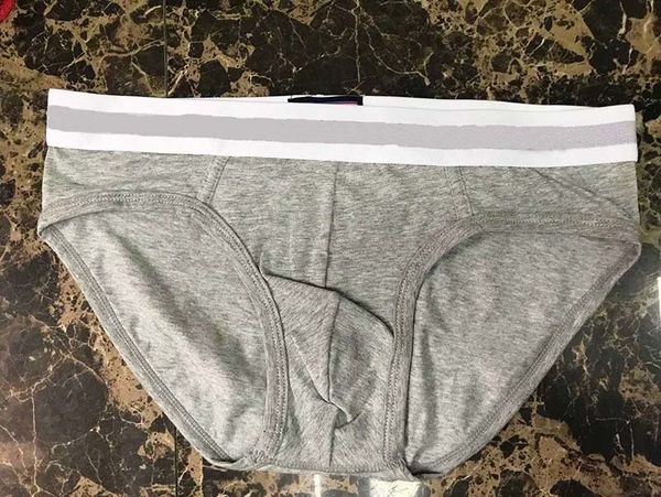 

underwear mens slips briefs soft breathable men's thong short gay male funny cotton cuecas slip calzoncillos, Black;white