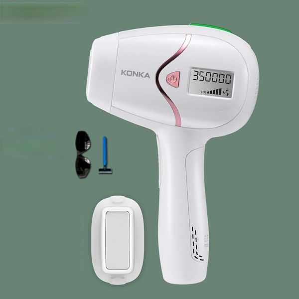 

konka 350000 flashes 2020 new laser epilator permanent wpl pepilator hair removal depiladora painless