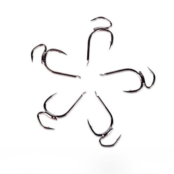 

fishing hooks steel two strength tip fighting with barbed double hook bait and fish gear for sea pro
